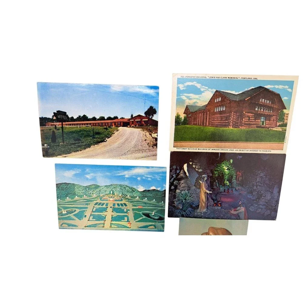 Vintage Ohio Massachusetts New Hampshire Postcards Lot Of 8 Scenic Religious - Picture 3 of 6
